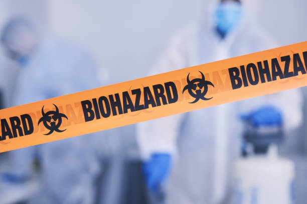 Professional Blood Cleanup technician working in Greenwood, SC